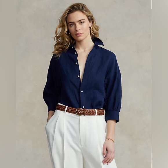 Relaxed Fit Linen-Silk Twill Shirt
Polo Ralph Lauren - Picture 1 of 3